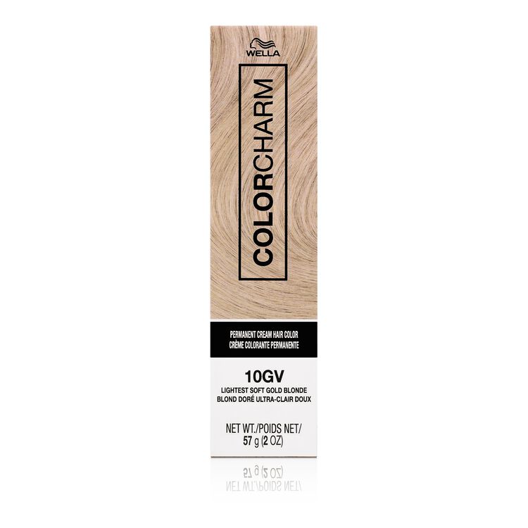 10GV Lightest Soft Gold Blonde Permanent Cream Hair Color