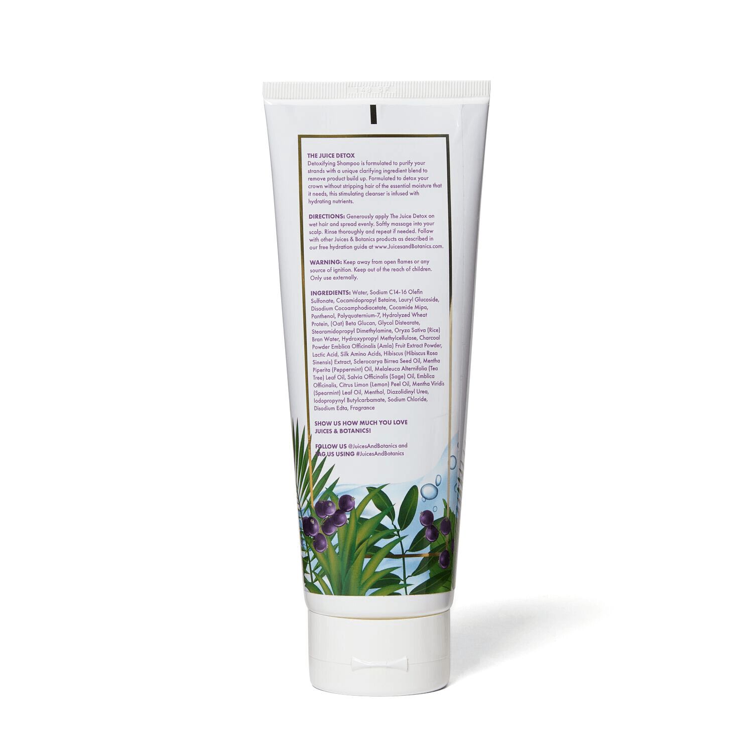 Juices & Botanics The Juice Detox Detoxifying Shampoo Shampoo