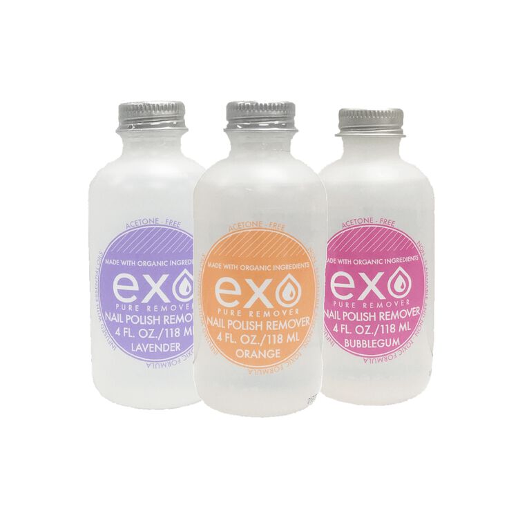 EXO Supply Pure Non-Acetone Nail Polish Remover 4oz | Nail Color Remover &  Thinner | Sally Beauty