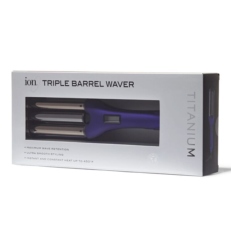 Titanium Pro Triple Barrel Waver