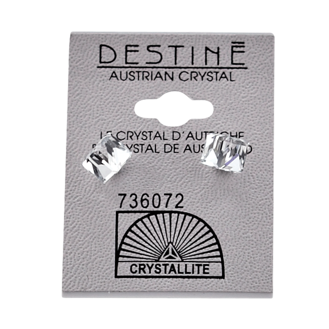 Destine crystal earrings clearance