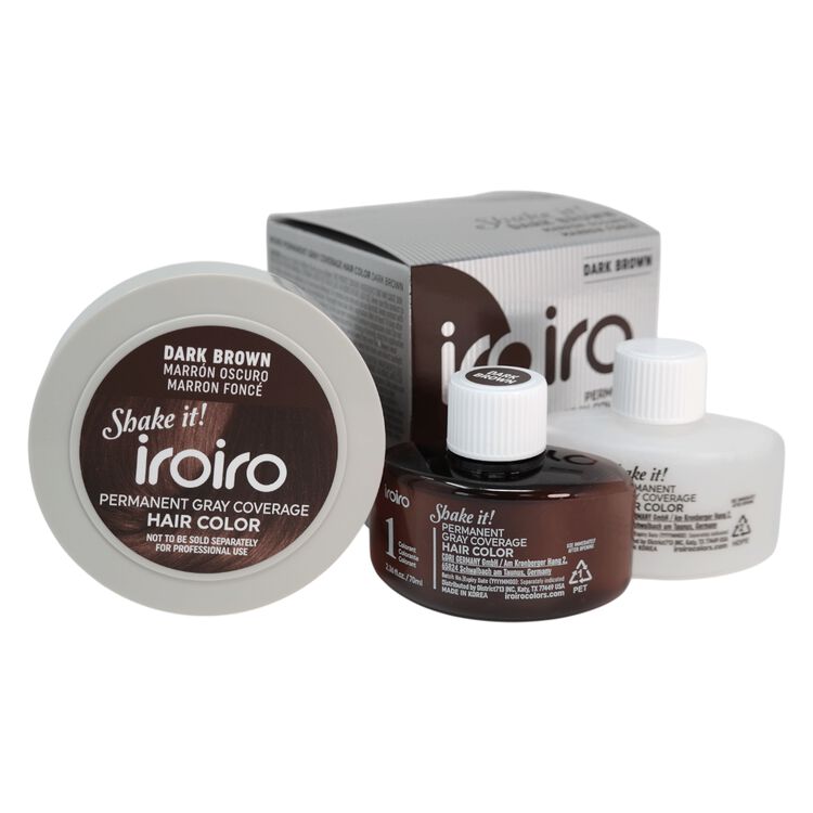 Gray Coverage Permanent Hair Color Dark Brown