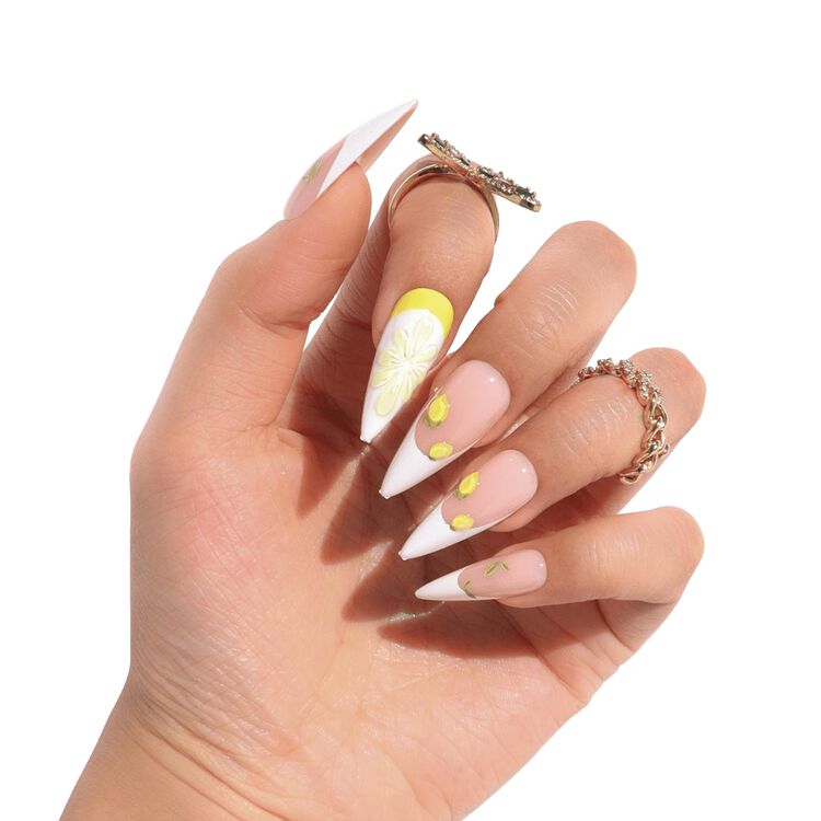 Lemon Squeezy Press On Nails
