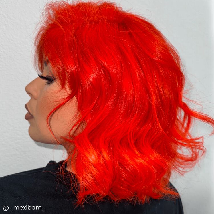 Sunset Orange Semi Permanent Hair Color 8 oz.