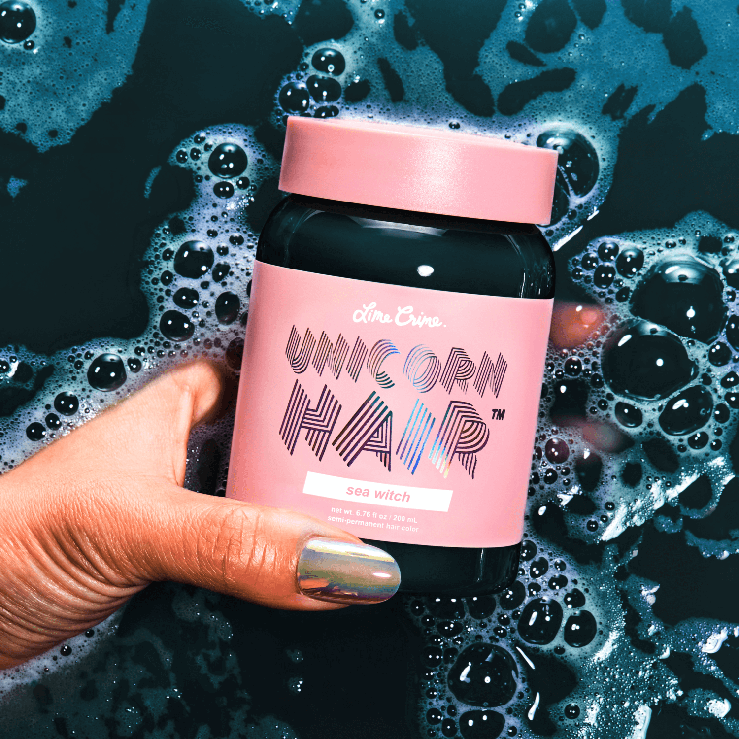 Lime Crime Sea Witch Hair Color