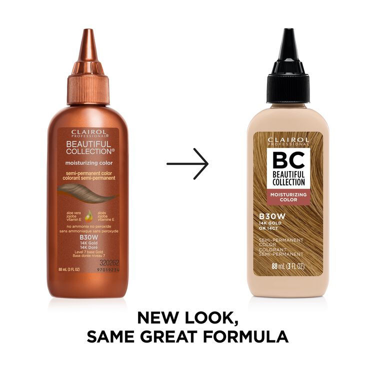 B30W 14K Gold Semi Permanent Moisturizing Hair Color