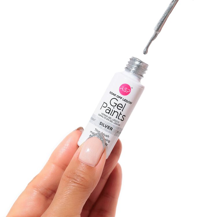 Silver Gel Paints