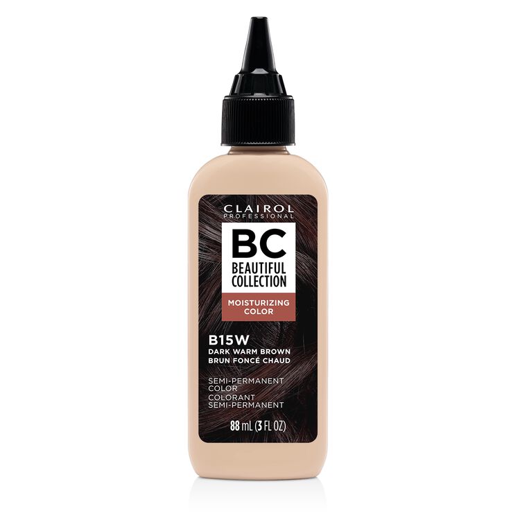 B15W Dark Warm Brown Semi Permanent Moisturizing Hair Color