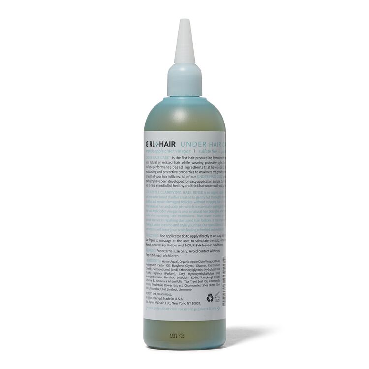 Clarifying Apple Cider Vinegar Rinse By Girl Hair Shampoo