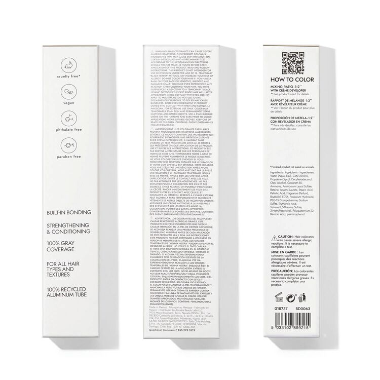 HL-G High Lift Gold Blonde Bonding Permanent Crème Hair Color