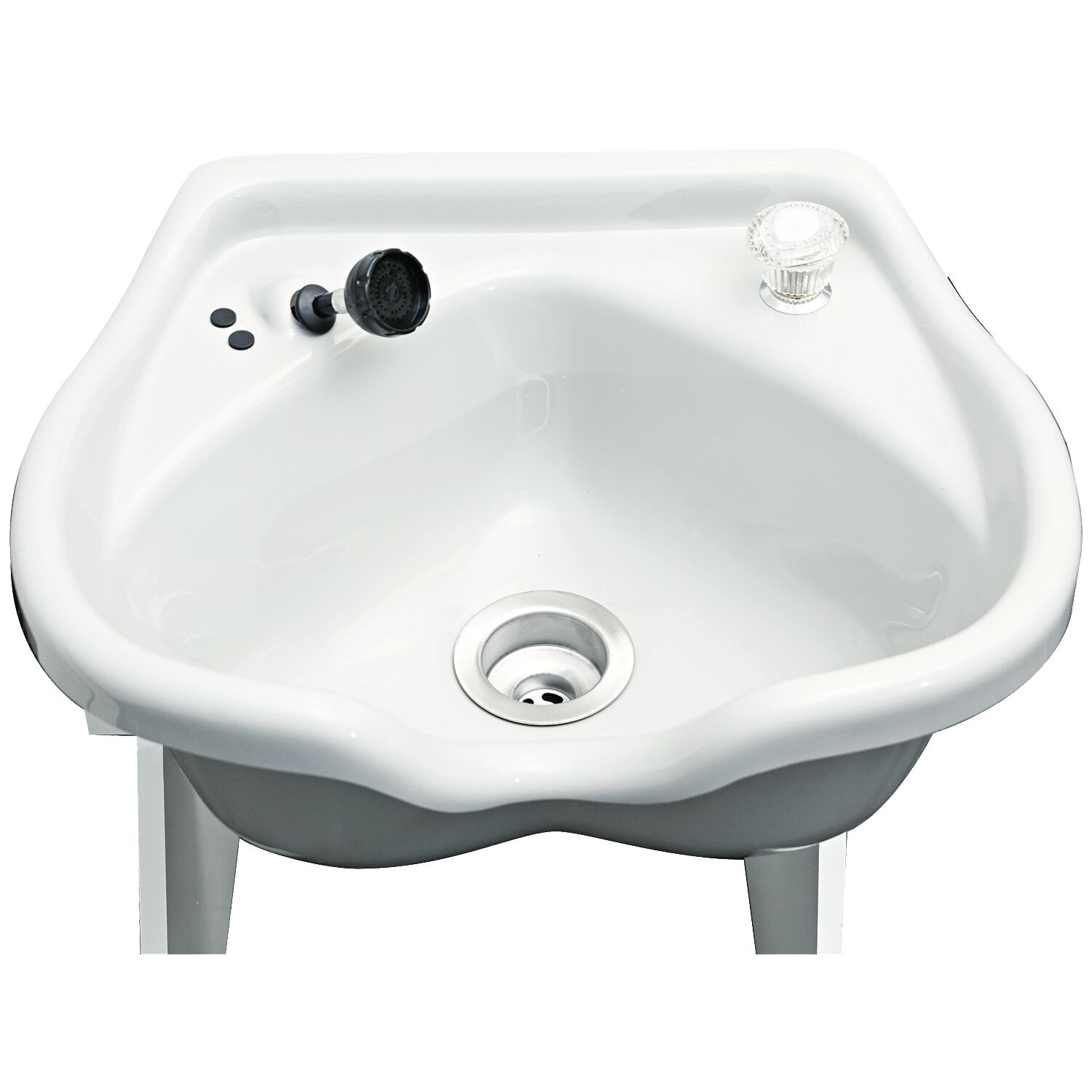 Belvedere Cameo Procelain Gray Shampoo Bowl Shampoo Bowls Sally Beauty