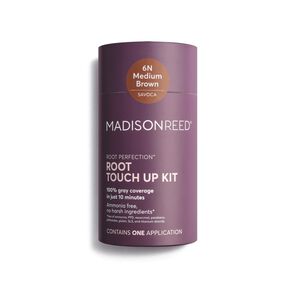Root Perfection Root Touch Up Permanent Hair Color Kit 6N Savoca Medium Brown