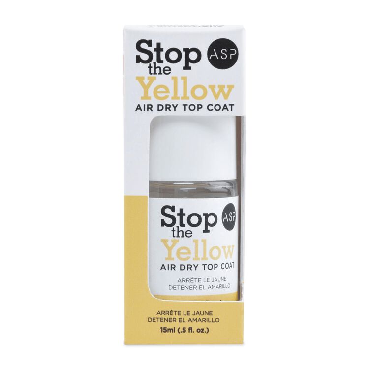 Stop The Yellow Top Coat