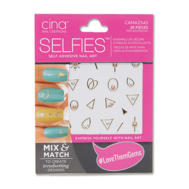 Love Them Gems Self Adhesive Nail Art