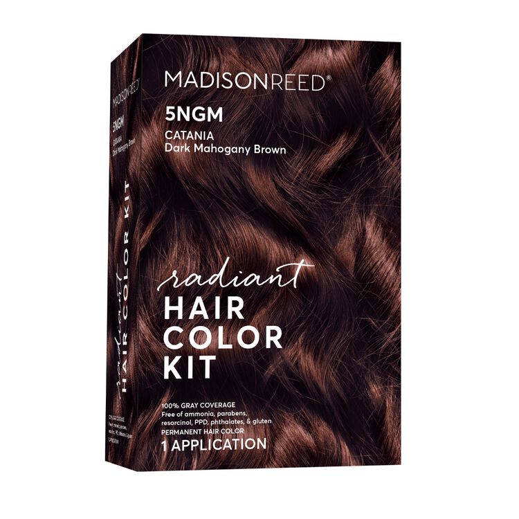 Radiant Cream Color Permanent Hair Color Kit 5NGM Catania Brown