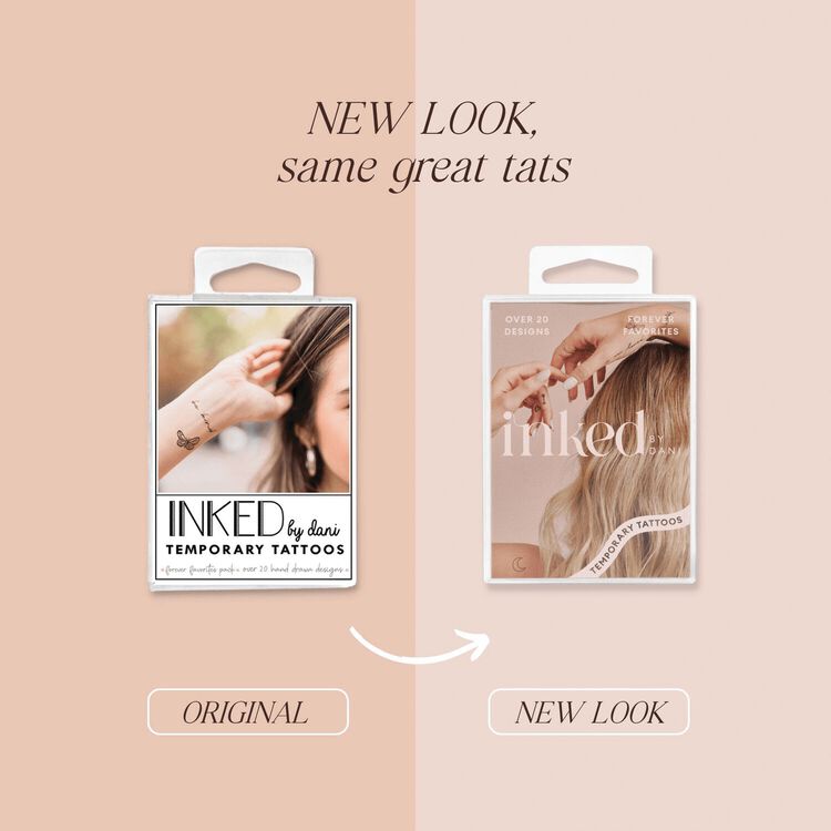 Forever Favorites Temporary Tattoo Pack