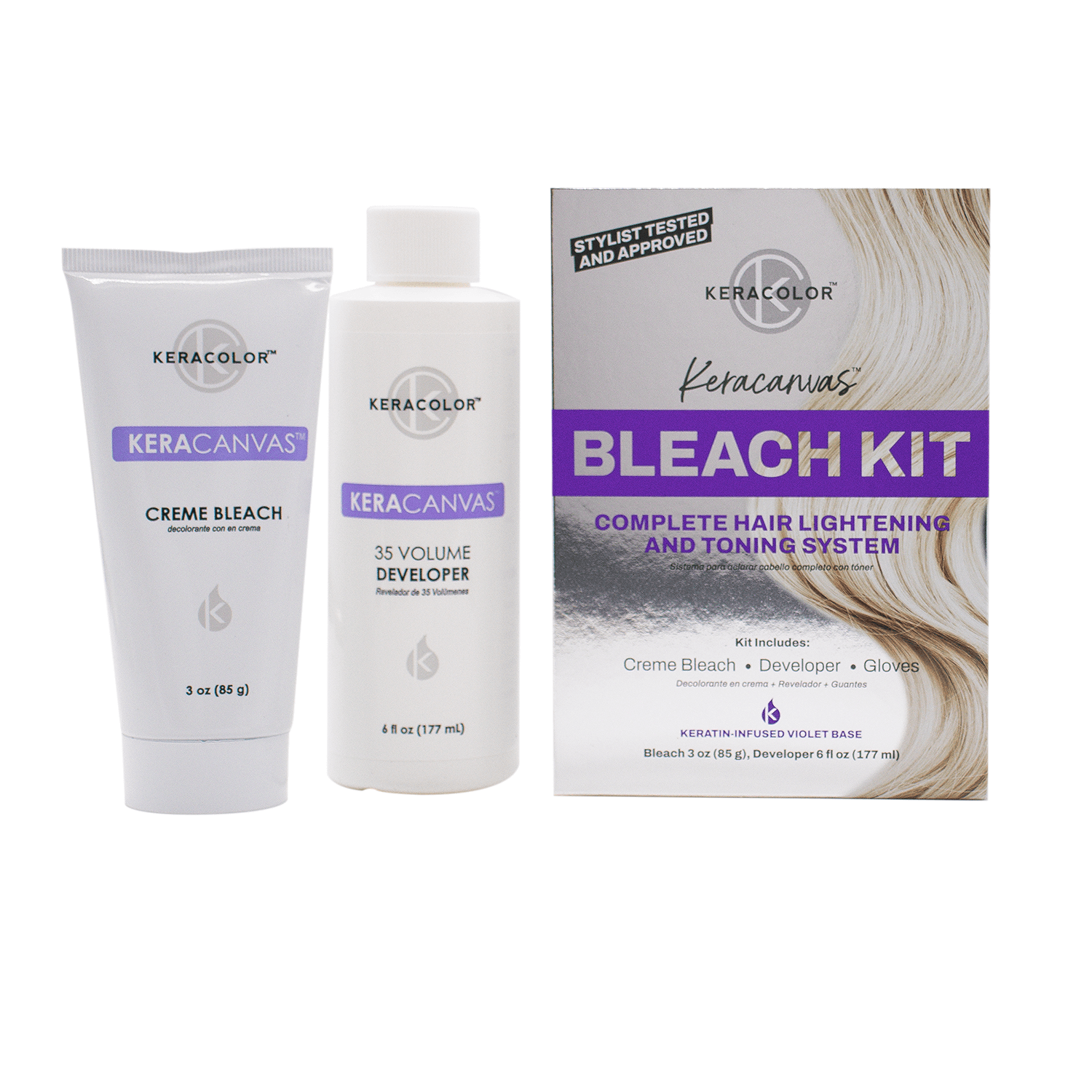 Keracolor Keracanvas Hair Lightening & Toning System - Thumbnail 3