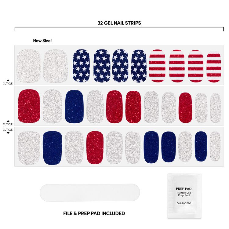 Gloss Salute Gel Nail Polish Strips