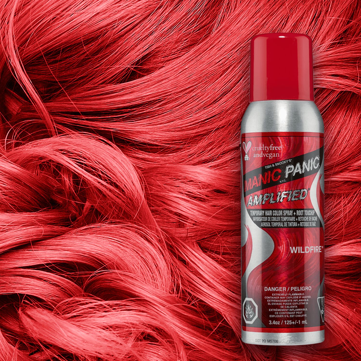 Manic Panic Wildfire Amplified™ Temporary Sprayon Color Sally beauty