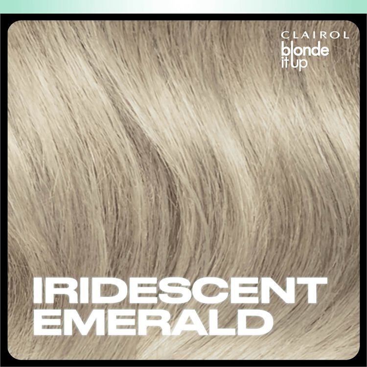 Iridescent Emerald Blonde it Up Toner Kit