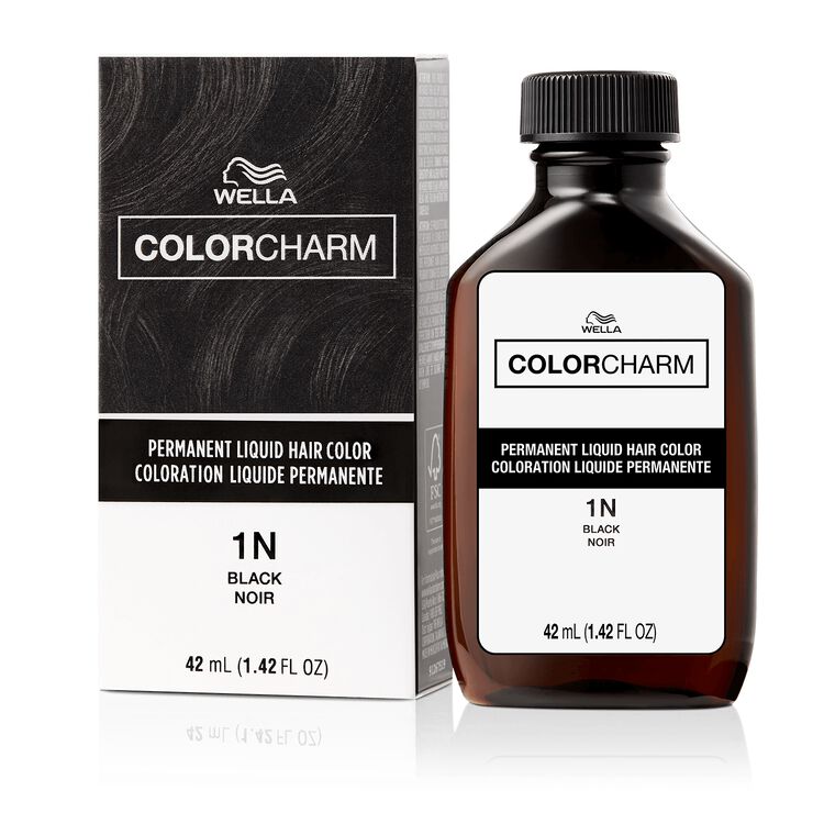1N Black Permanent Liquid Hair Color