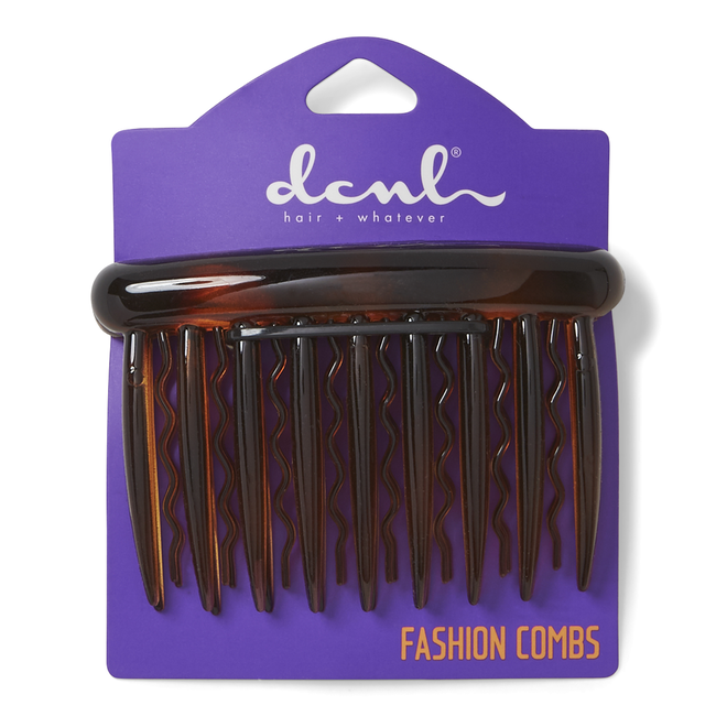 DCNL Tortoise Side Comb For Fine Hair