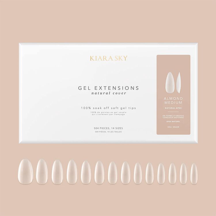 M Almond Natural Cover Gel Extensions