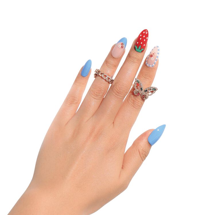 Fruit Cocktail Press On Nails