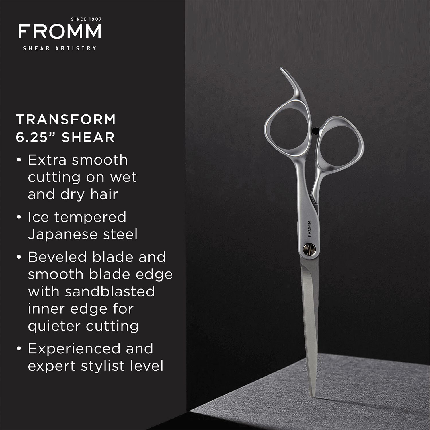 Transform 6.25" Shear by Fromm Shears & Shapers Sally Beauty