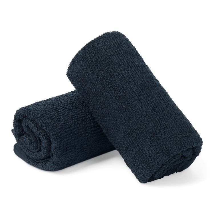 Black Bleach Resistant Towels 2CT