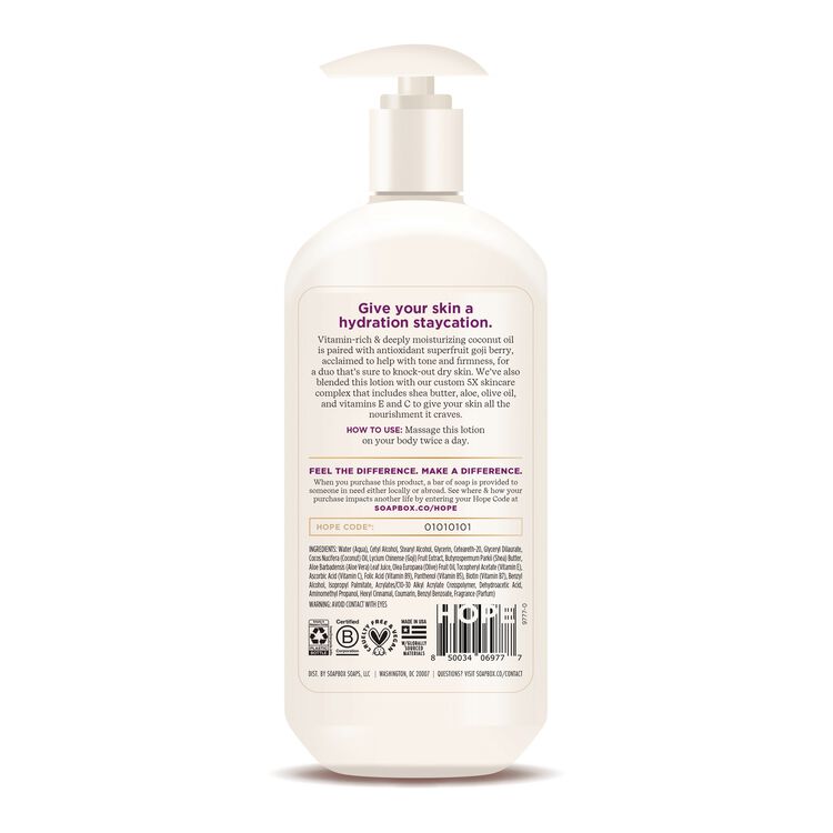 Coconut + Goji Berry Body Lotion