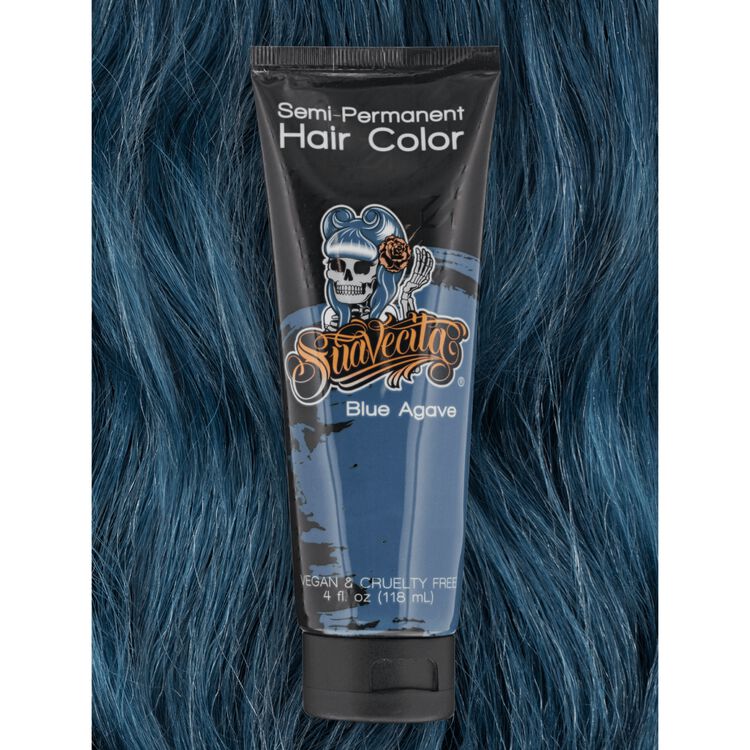 Semi-Permanent Hair Color Blue Agave