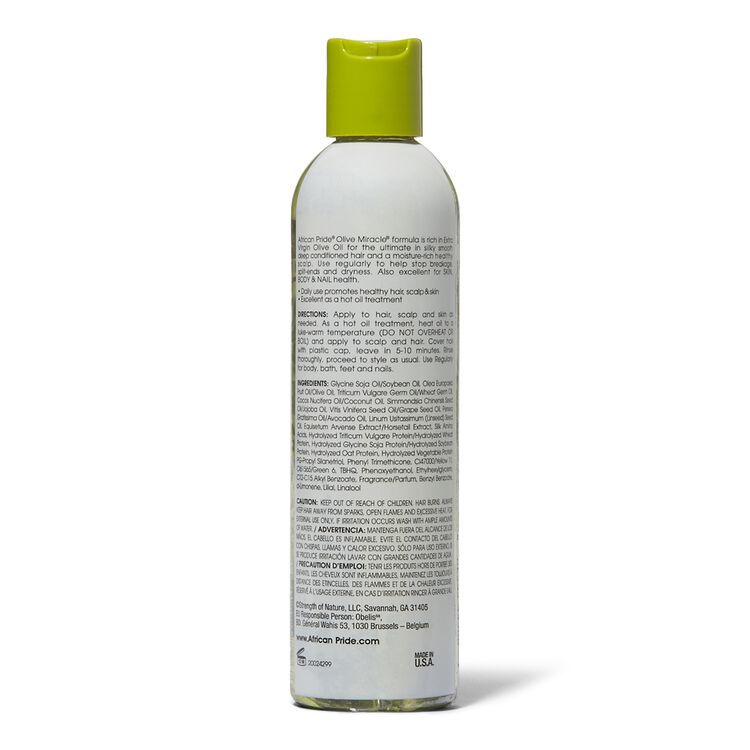 Olive Miracle Growth Oil