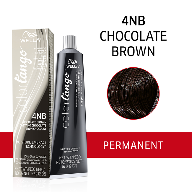 Wella Color Tango 4NB Chocolate Brown Permanent Masque ...