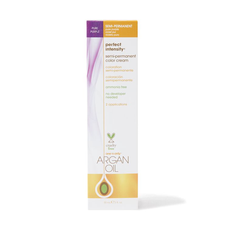 One N Only Perfect Intensity Semi Permanent Cream Pure Purple Semi Permanent Hair Color Sally Beauty