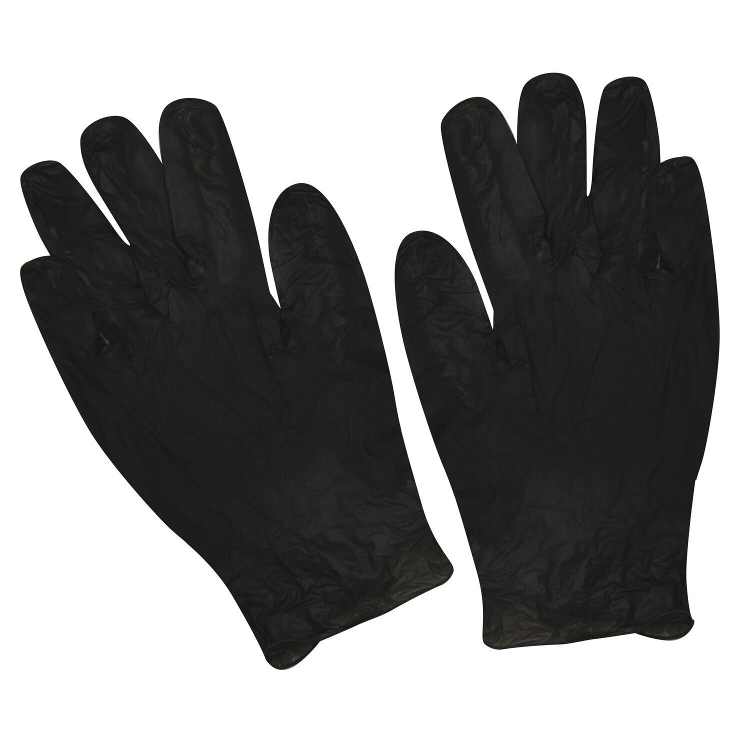 Colortrak X Large 100ct Black Vinyl Gloves Gloves Sally Beauty