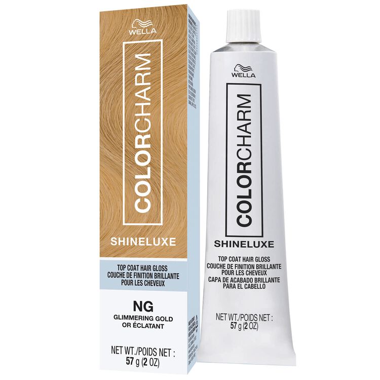 ShineLuxe Top Coat Hair Gloss NG Glimmering Gold
