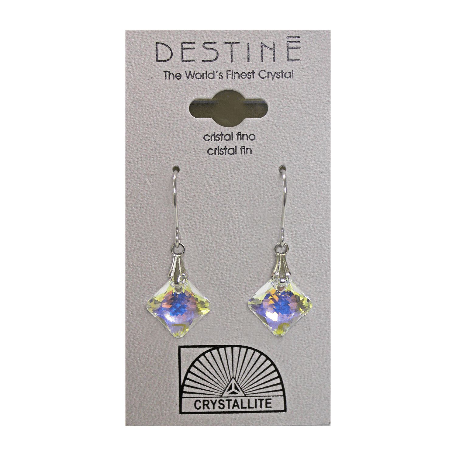 Destine crystal earrings clearance