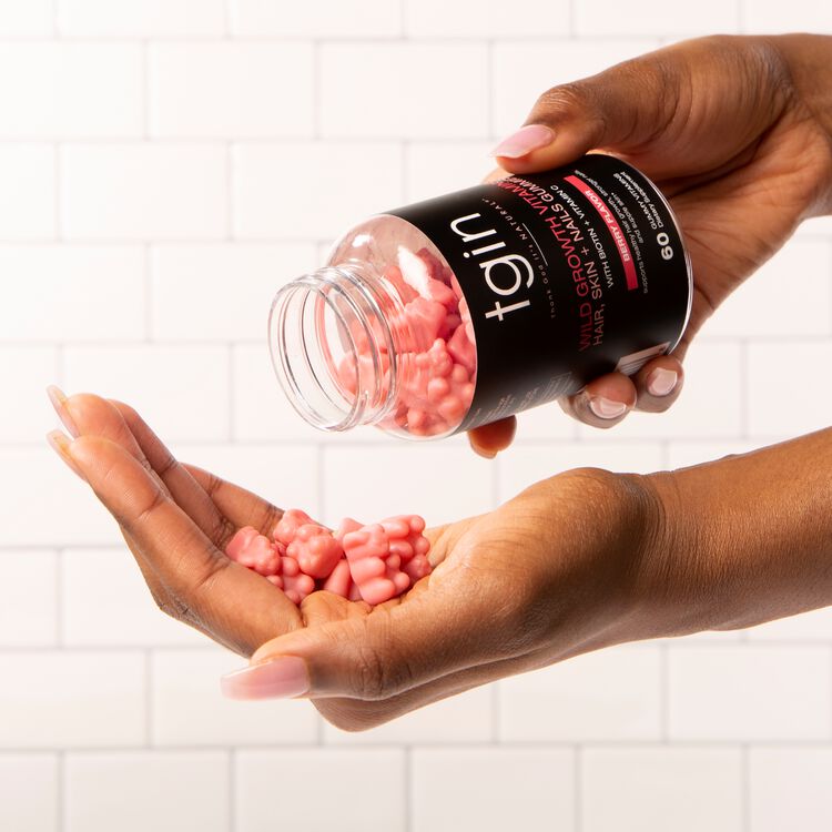 Wild Growth Vitamins Hair Skin + Nails Gummies