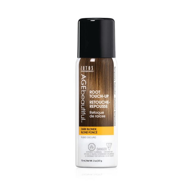 AgeBeautiful Dark Blonde Root Touch Up Spray Temporary ...