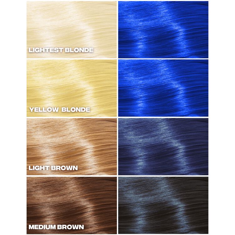 Blue Ruin Semi-Permanent Hair Color
