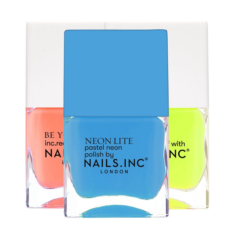 Pastel Neon Nails!