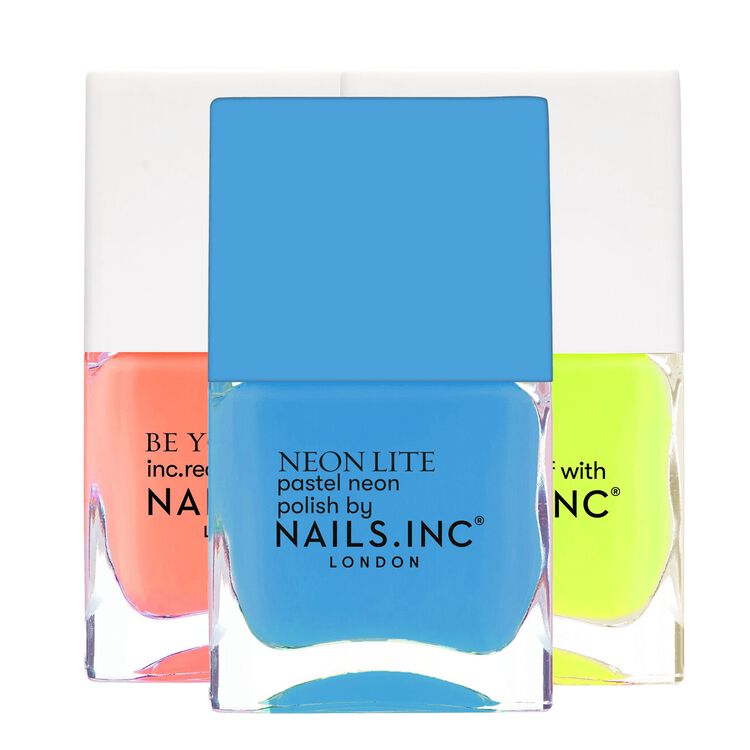 Pastel Neon Nail Polish