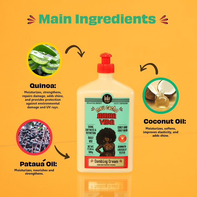 Meu Cacho Minha Vida Combing Cream