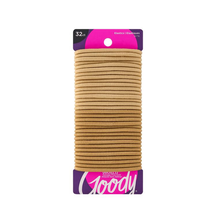 Ouchless Blonde Elastics 32 Count