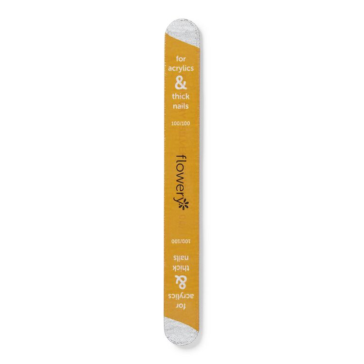 Flowery Silver Streak Coarse Grit File 100 100