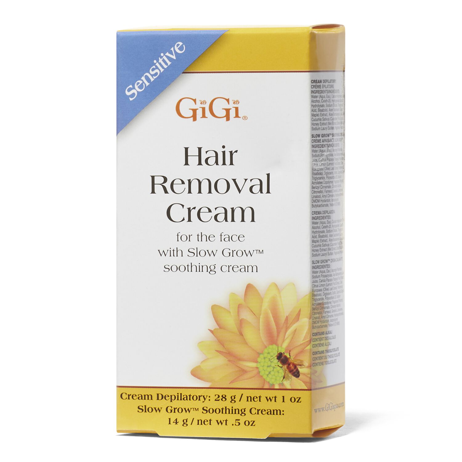 GiGi Sensitive Hair Removal Cream For Face