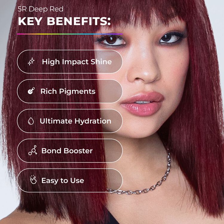 5R Deep Red Brown Super Gloss Intensive Glossing Treatment