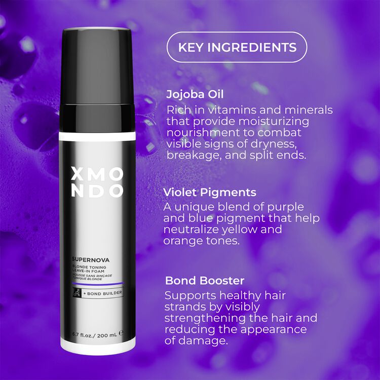 Blonde Toning Leave-In Foam