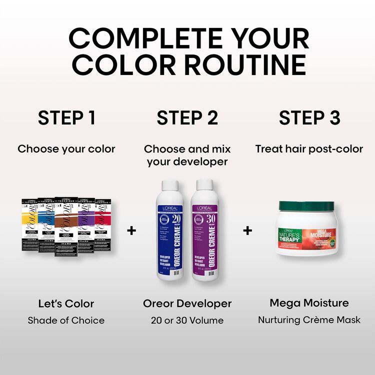 Let's COLOR! Conditioning Gelee Permanent Haircolor 9.25 Ooh La Lavender
